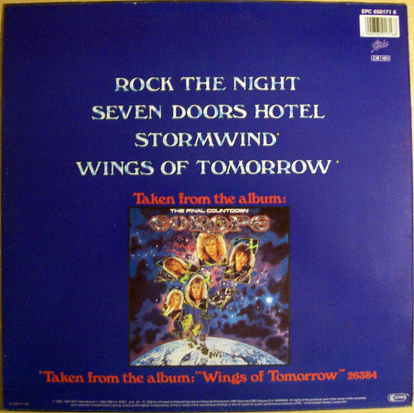 Master Release: Rock The Night by Europe (2)