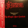Saxon - The Eagle Has Landed (Live) (Vinyl, LP, Album, Stereo) Very Good Plus (VG+) / Very Good Plus (VG+)