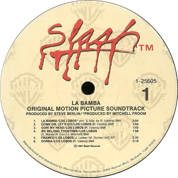 La Bamba (Original Motion Picture Soundtrack)