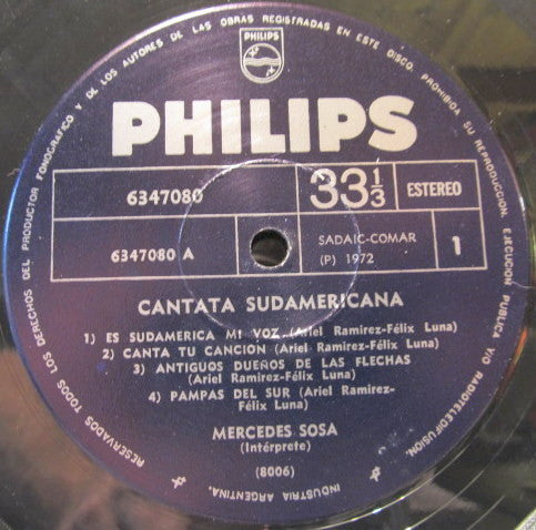 Master Release: Cantata Sudamericana by Mercedes Sosa