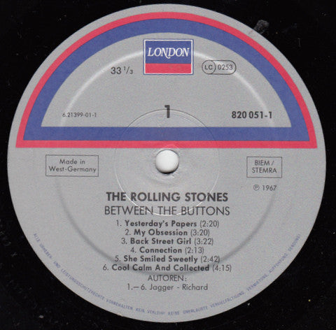 Between The Buttons
