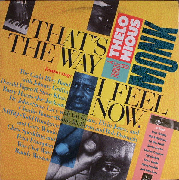 Release: That's The Way I Feel Now - A Tribute To Thelonious Monk-Vinyl-US-1984-SP-6600-2480250