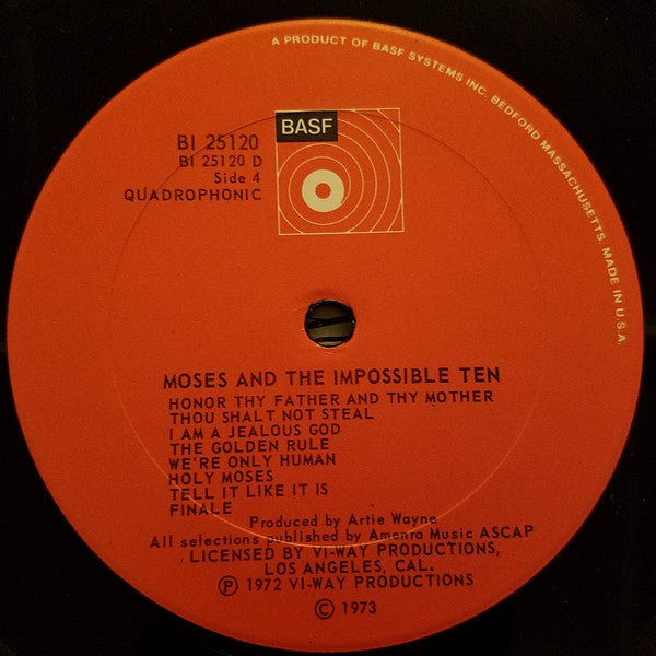 Moses And The Impossible Ten