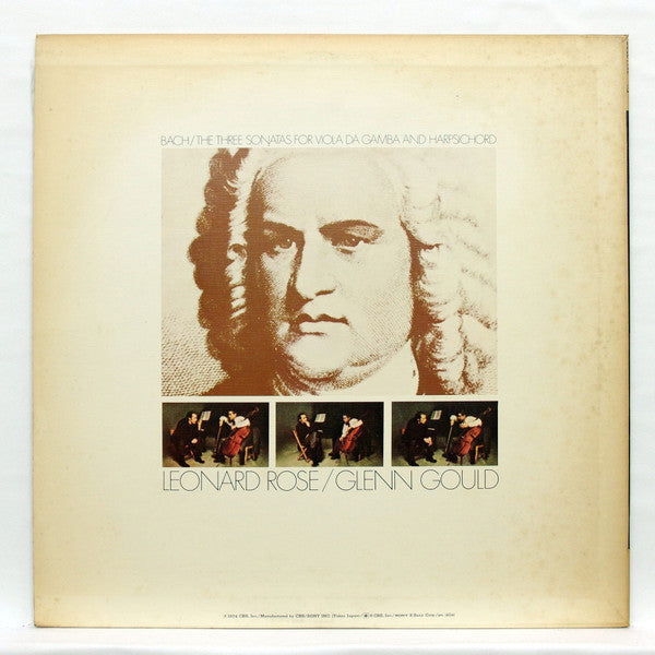 Release: The Three Sonatas For Viola Da Gamba And Harpsichord-Vinyl-Japan-1974-SOCL-1149-25173685