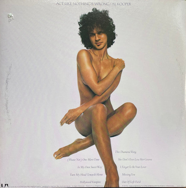 Release: Act Like Nothing's Wrong-Vinyl-US-1976-UA-LA 702-G-29249902