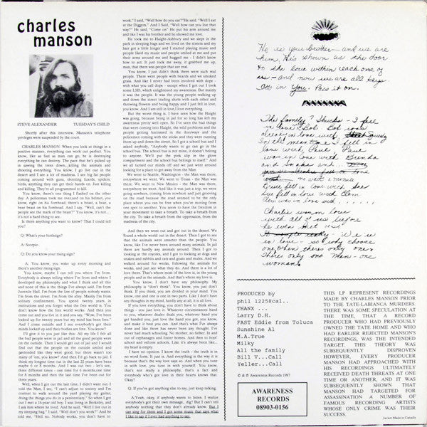 Release: LIE: The Love And Terror Cult-Vinyl-US-1987-AWARE 1-16487802