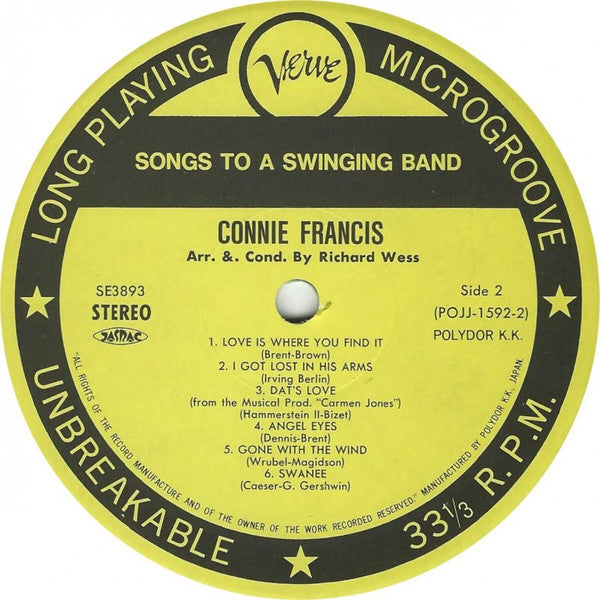 Songs To A Swinging Band