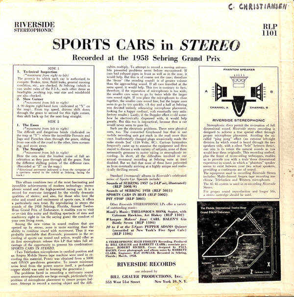 Sports Cars In Stereo