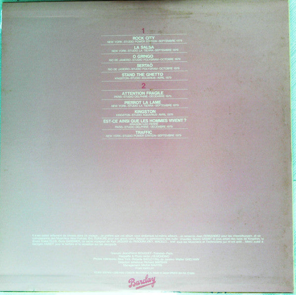 Release: O Gringo-Vinyl-Japan-1983-L28B-1083-13775564