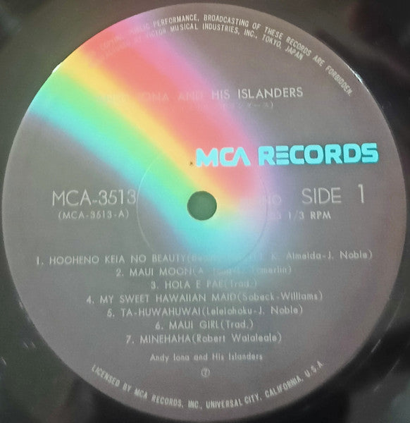 Andy Iona And His Islanders