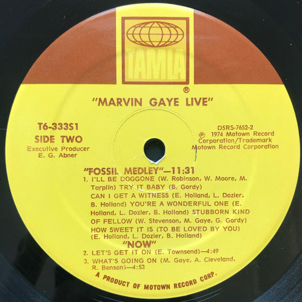 Marvin Gaye Live!