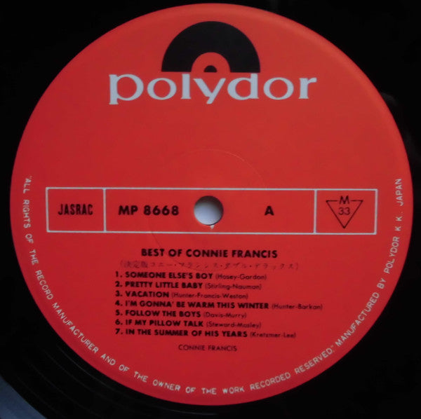 Best Of Connie Francis