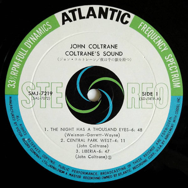 Coltrane's Sound