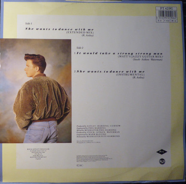 Release: She Wants To Dance With Me-Vinyl-UK-1988-PT 42190-12197283