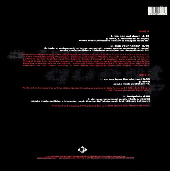 Master Release: A Tribe Called Quest EP by A Tribe Called Quest