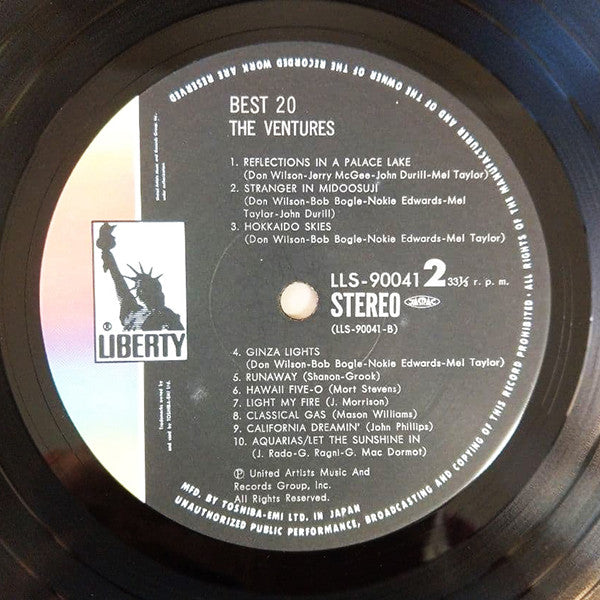 The Ventures Best 20