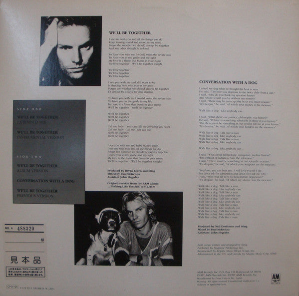 Release: We'll Be Together-Vinyl-Japan-1987-C12Y3213-12955588