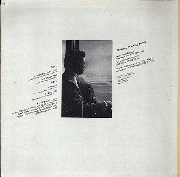 Master Release: Sky Street by Kenny Burrell