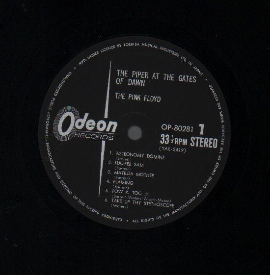 The Piper At The Gates Of Dawn