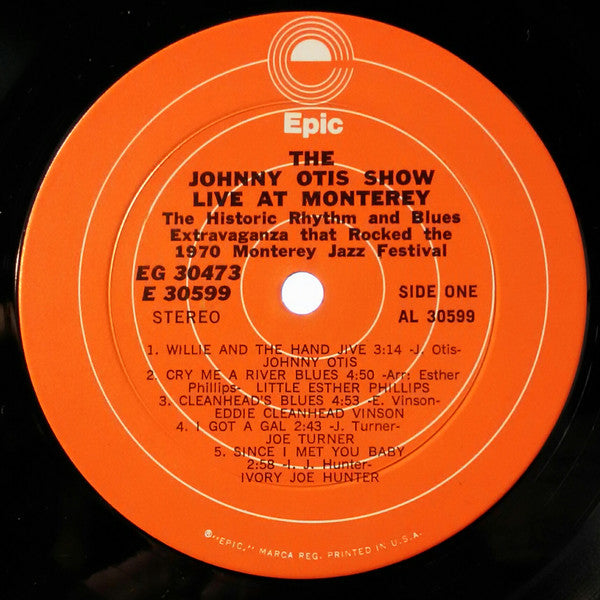 The Johnny Otis Show Live At Monterey!