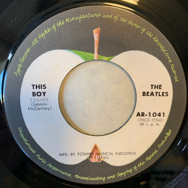 I Want To Hold Your Hand = 抱きしめたい / This Boy