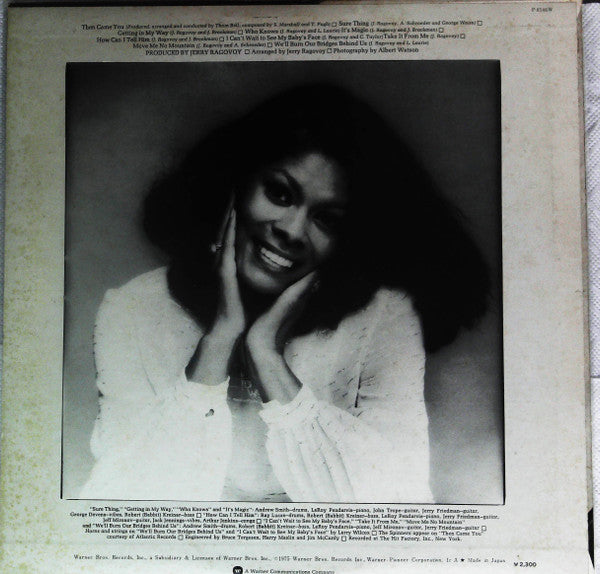 Release: Then Came You-Vinyl-Japan-1975-P-8546W-14637202