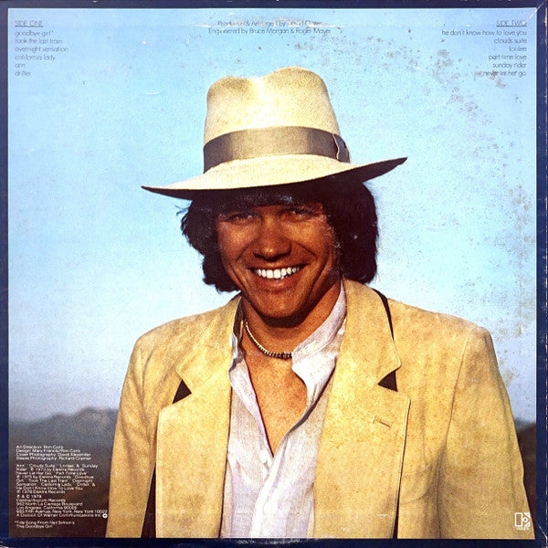 Release: Goodbye Girl-Vinyl-Japan-1978-P-10550E-23570429