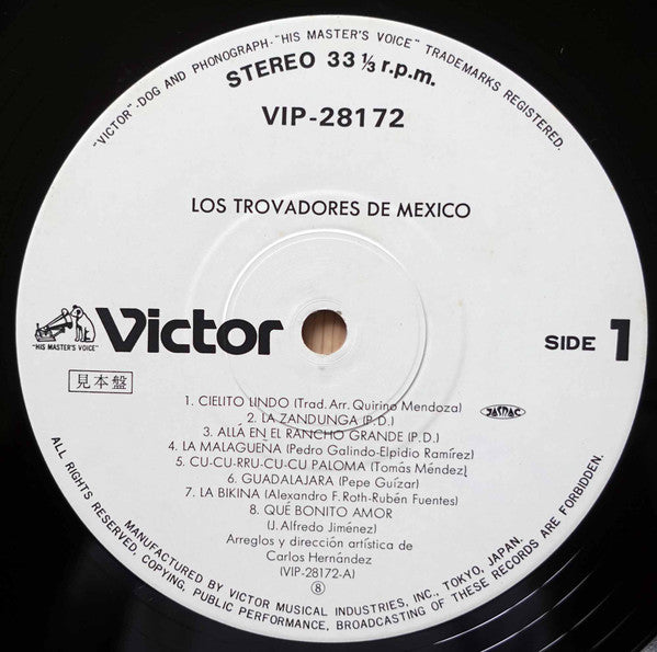 Los Trovadores De México