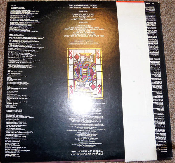 Release: The Turn Of A Friendly Card-Vinyl-Japan-1980-25RS-107-11897621