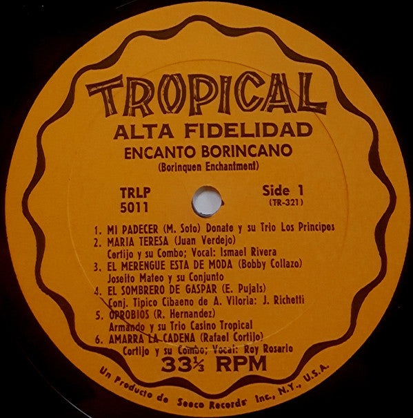 Encanto Borincano Con Cortijo Y Su Combo Y Otros