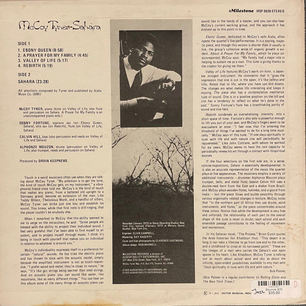 Release: Sahara-Vinyl-Japan-1972-SMJX-10141, MSP 9039-23766467