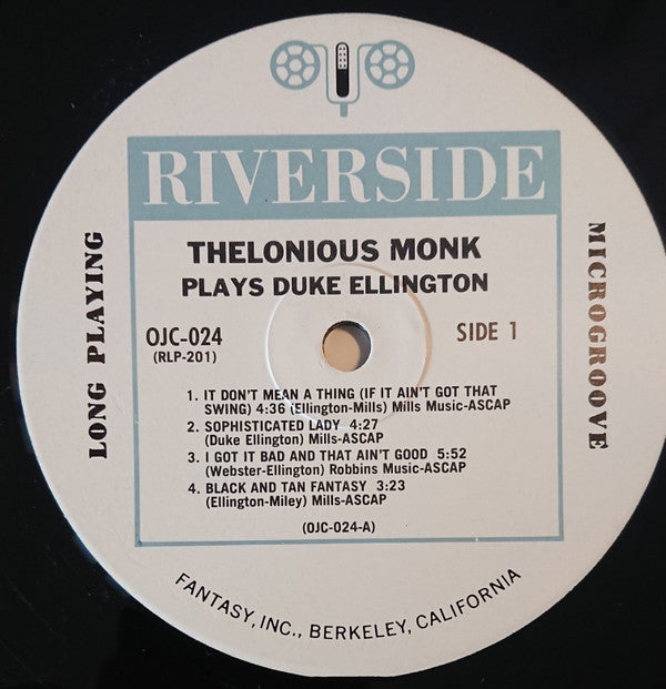 Thelonious Monk Plays Duke Ellington