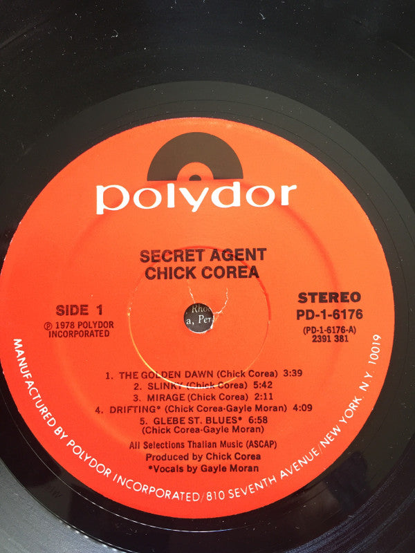 Release: Secret Agent-Vinyl-US-1978-PD-1-6176-15056080