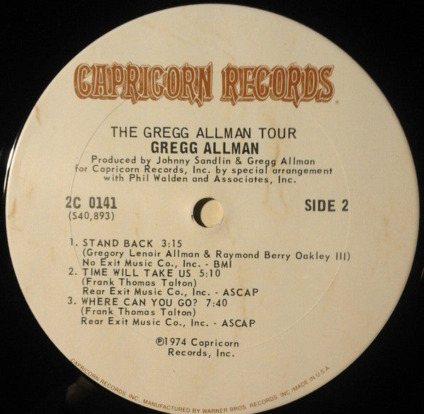 The Gregg Allman Tour