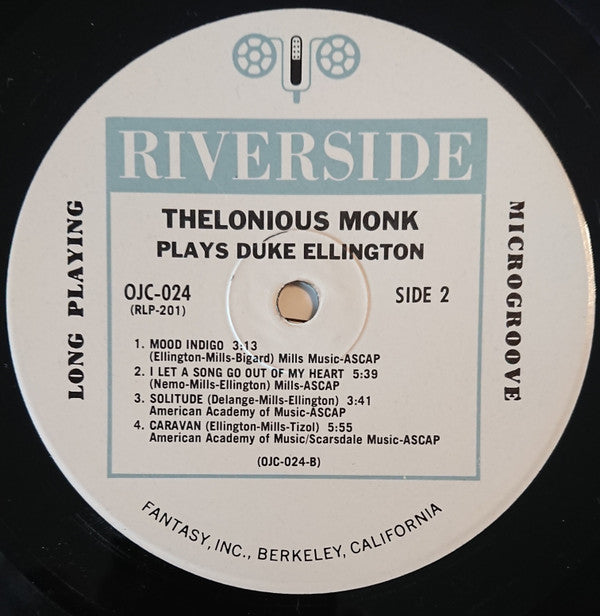 Thelonious Monk Plays Duke Ellington