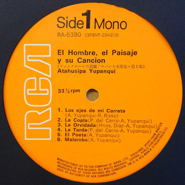 Master Release: El Hombre, El Paisaje Y Su Canción by Atahualpa Yupanqui