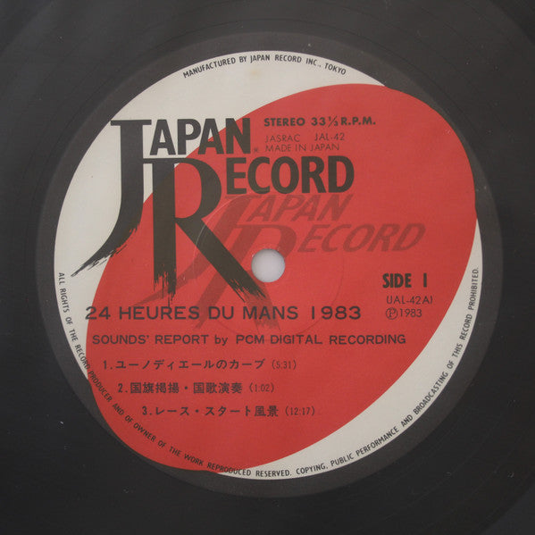 24 Heures Du Mans 1983 Sounds Report by Digital Recording