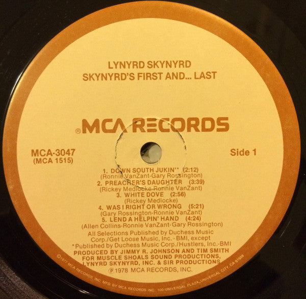 Skynyrd's First And... Last