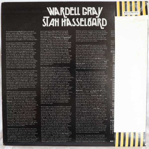 Wardell Gray - Stan Hasselgard