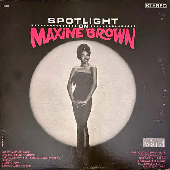 Spotlight On Maxine Brown
