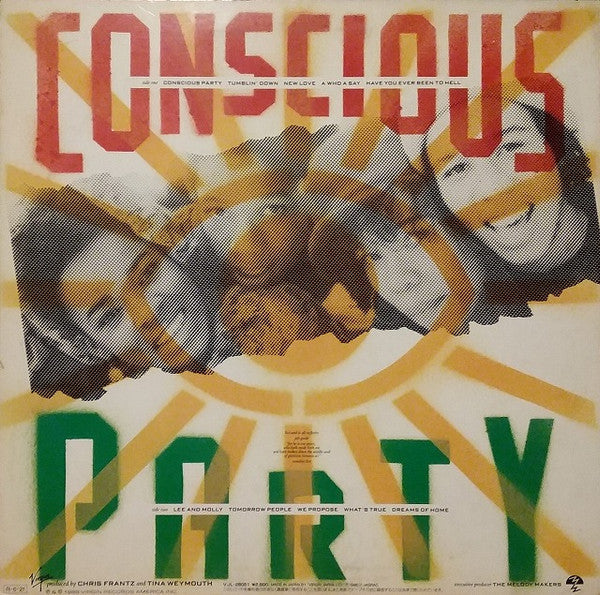 Release: Conscious Party-Vinyl-Japan-1988-VJL-28051-13387594