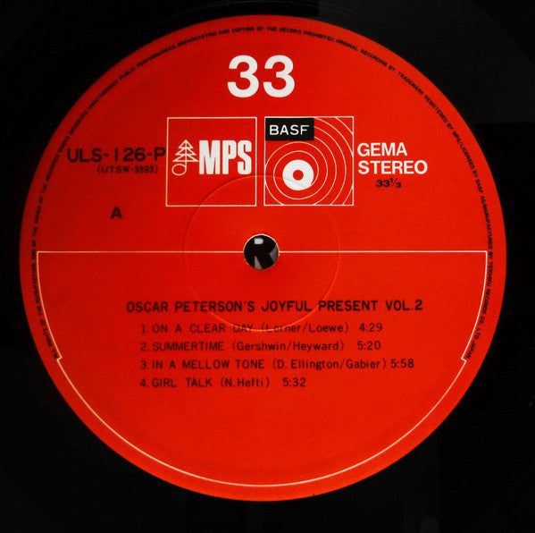Oscar Peterson's Joyful Present