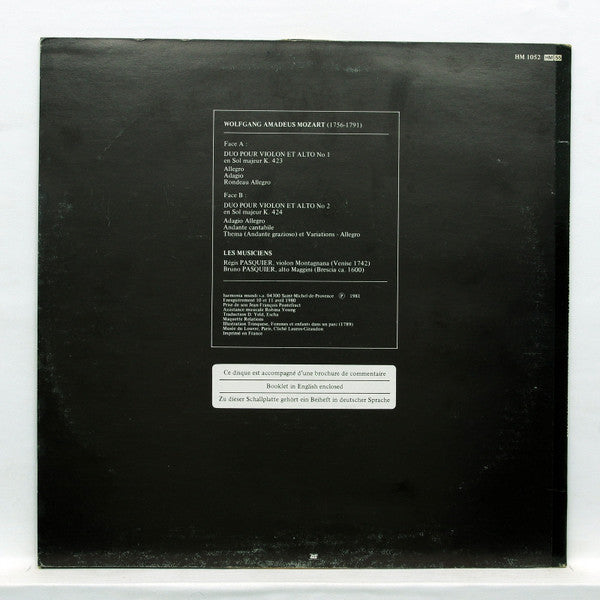 Duos Pour Violon Et Alto