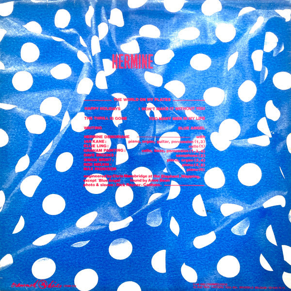 Release: The World On My Plates-Vinyl-Belgium-1982-CRAM 019-30546970