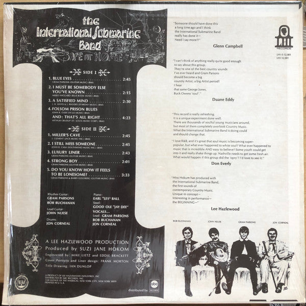 Release: Safe At Home-Vinyl-US-1968-LHI-S-12001-31112216