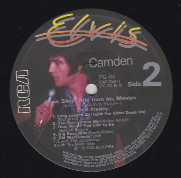 Elvis Sings Hits From His Movies
