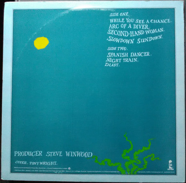 Release: Arc Of A Diver-Vinyl-US-1980-ILPS 9576-14407678