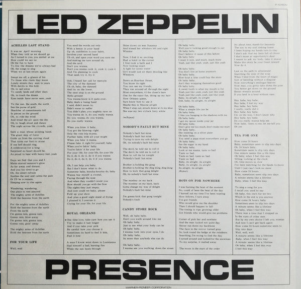 Presence = プレゼンス