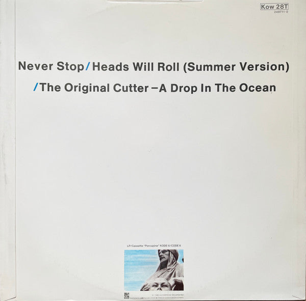 Master Release: Never Stop by Echo & The Bunnymen