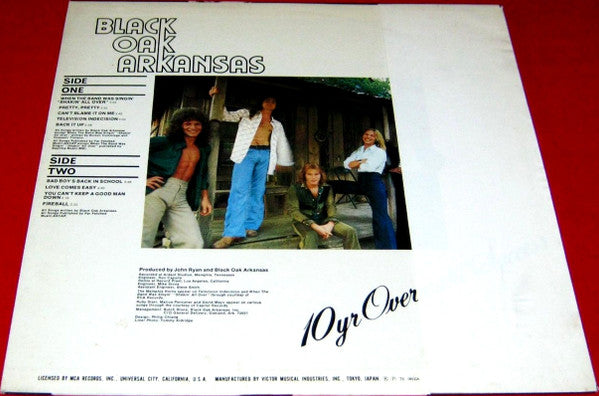 Master Release: 10yr Overnight Success by Black Oak Arkansas